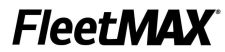 The image shows the word FleetMAX in bold, black letters with the MAX part in all capital letters and slightly italicized.